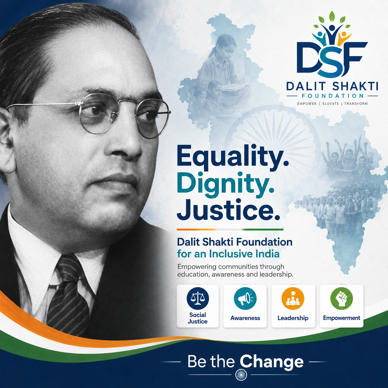 Dalit Shakti Foundation programs artwork