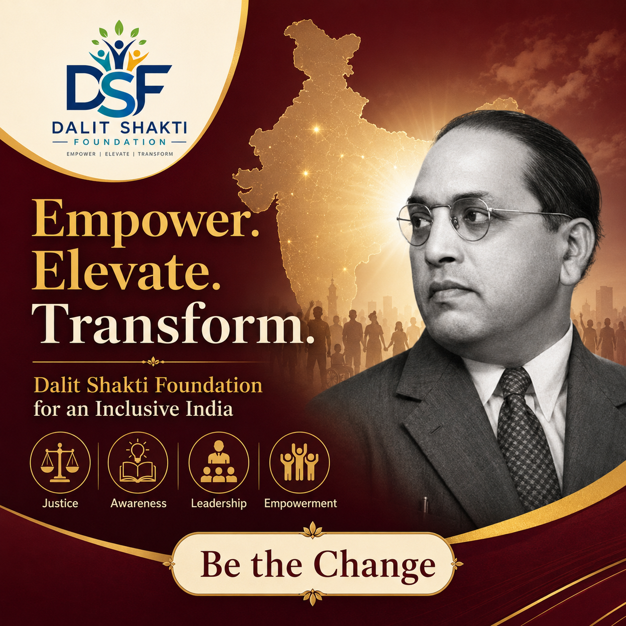 Dalit Shakti Foundation state units artwork